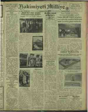 Hakimiyet-i Milliye Gazetesi 15 Mayıs 1929 kapağı