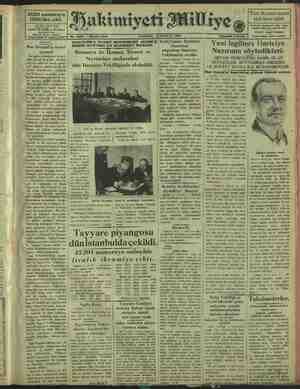 Hakimiyet-i Milliye Gazetesi 12 Haziran 1929 kapağı