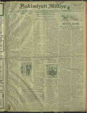 Hakimiyet-i Milliye Gazetesi 20 Haziran 1929 kapağı