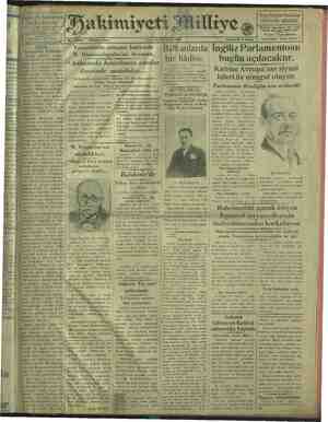 Hakimiyet-i Milliye Gazetesi 25 Haziran 1929 kapağı