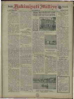 Hakimiyet-i Milliye Gazetesi 16 Temmuz 1929 kapağı