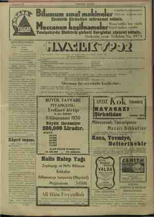  AMAR 5) <8 re SAM z Bİ — i —. on Kânunüevel 20 HAKİMİYETİ MİLLİYE ime 7 2 z A ' Fabrika keşifnameleri na ilumum sinai...