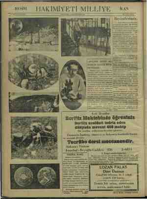  © &siM o HAKİMİYETİ MİLLİYE il PAZAR ESİ 13 18 KÂNUNUSANİ | 1930 © Her yerde 5 kuruş. ye hri Müncemidi Şimali'de 1 Mi — Posta