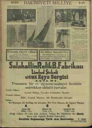    RESİM HAKİMİYETİ MİLLİYE O İLAN No. 3204: On birinci sene, 1930 Her yerde $ kuruş. , - ii m MİZ di RESİMLERİML 1—M. Andre