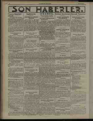    Haan HAKİMİYETİ MİLLİYE b I TEŞRİNİEVEL İTSANBUL. Gazetelerinde. BUGÜNKÜ BAŞMAKALELER Cümhuriyet'te. Fransız Nazırları...