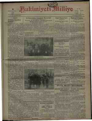 Hakimiyet-i Milliye Gazetesi 1 Aralık 1931 kapağı