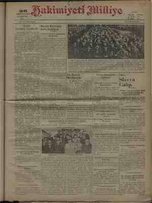 Hakimiyet-i Milliye Gazetesi 26 Aralık 1931 kapağı