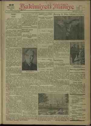 Hakimiyet-i Milliye Gazetesi 23 Ocak 1932 kapağı