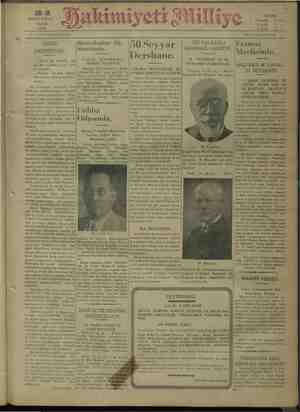 Hakimiyet-i Milliye Gazetesi 24 Ocak 1932 kapağı