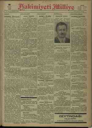 Hakimiyet-i Milliye Gazetesi 5 Şubat 1932 kapağı