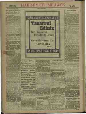    ame in m - No. 3796: ON ÜÇÜNCÜ SENE, Hali Tasfiyede Bulunan * eesm o HAKİMİYETİ MİLLİYE İLAN CUMA 5 ŞUBAT 1932 Uşak Terakii