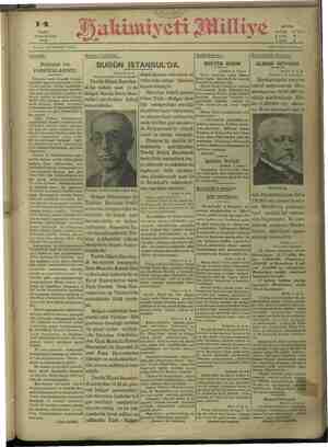 Hakimiyet-i Milliye Gazetesi 14 Mart 1932 kapağı