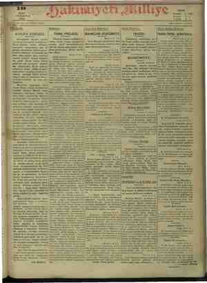 Hakimiyet-i Milliye Gazetesi 19 Mart 1932 kapağı