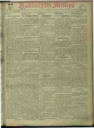 Hakimiyet-i Milliye Gazetesi 23 Mart 1932 kapağı