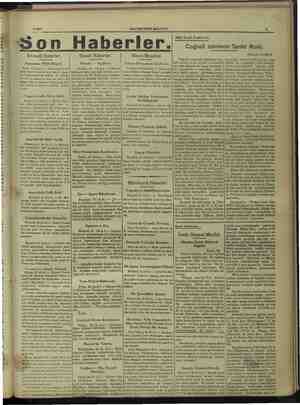  HAKİMİYETİ MİLLİYE İktısadi Haberler. Fransanm 1932 Bütçesi. Siyasi Haberler. İrlanda — İngiltere. 30 rma (A A ) > Şi tır, EE