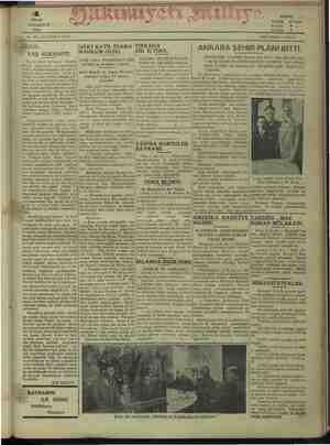 Hakimiyet-i Milliye Gazetesi 4 Nisan 1932 kapağı