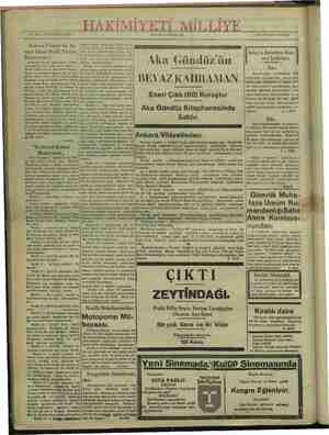    7 © No. 3858: ON ÜÇÜNCÜ SENE. PAZAR 10 NİSAN 1932. ane oi Ankara Ticaret Ve Sa- Tülü A ae ae nayi Odası Sicilli Ticaret...