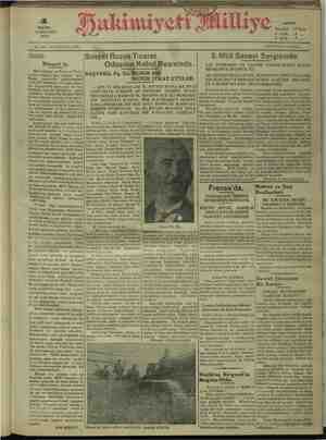 Hakimiyet-i Milliye Gazetesi 4 Mayıs 1932 kapağı