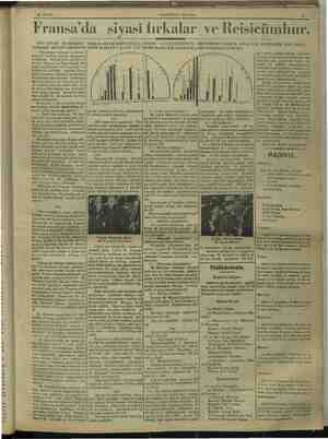    İLİ 20 Mayıs HARİMİYETİ MİLLİYE, b Fransa'da siyasi fırkalar ve Reisicümhur. VE MERKEZ FIRKALARI EKSERİYETİ EKA LİYETE...