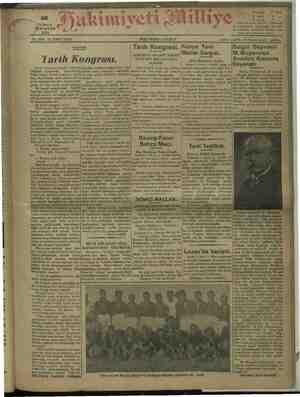 Hakimiyet-i Milliye Gazetesi 2 Temmuz 1932 kapağı
