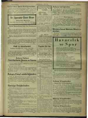      18 İKİNCİTEŞRIN “Liseler Alım Satım. Komisyonundan: İstanbul erkek ve sasi ire reel i talebesi için almacak i 1932 ii...