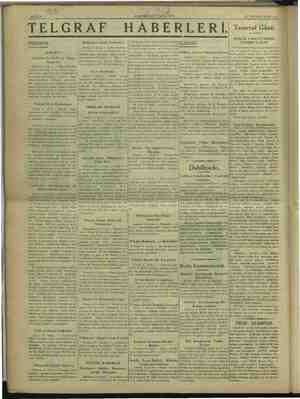    17 (A.A) — : ld işsizlere iş bulmak 2.5 SAYFA 2 TELGRAF 5 HAKİMİYETİ MİLLİYE HABERLERİ Bankaların Islahı Tedbirleri erlin,