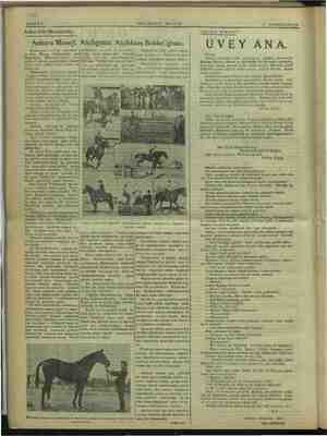    ed i SAYFA 4 HAKİMİYETİ MİLLİYE * enli kalemim m Ankara'da Müesseseler. Ankara Maneji, Atçılığımız, Atçılıktan...