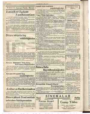  “ SAYFA 8 Oksüren ere: Katran Hakkı Ekrem Emlâk ve Eylam Bankasından: 17-12-1932 Rl fevkalâde surette ay eyliyen umumi alak
