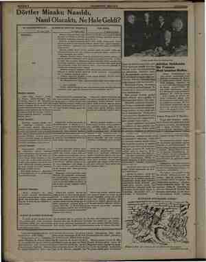    çi Dörtler Misakı; Nasıldı, Nasıl Olacaktı, Ne HaleGeldi? MUSSOLİNİ PROJESİ. 49 mart 1933 KARŞILIK FRANSIZ PROJESİ, 10...