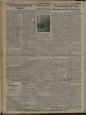    izmiri Zindanda Altın. Bangerier ve Para Islâhatçıları. -23 Temmuz 1908 i Nasıl Hatırlarım ? acı | 2! Dr. Esat SABİT, | iki