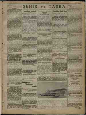    g EŞ mma —. m ; 12 NİSAN 1934 PERŞEMBE HAKİMİYETİ MİLLİYE z : m——  — - 5 SAYPA 3 İ j Yarı - Siyasi, Gı Görüşler, e yerime