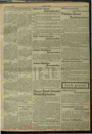  6 TEMMUZ 1934 CUMA a a ar V. M. V. Satın Alma İLAN İLAN. Yerli fabrikalar ton saman Komisyonu ilanları İ İLAN Malkara mir ii