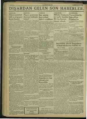    nd pan 2 HAKİMİYETİ YETİ MİLLİYE z 15 AĞUSTOS 1934 em DIŞARDAN GELEN SON HABERLER. ALMANYA'DA, YUNANİSTAN'DA. Cemiyetin|
