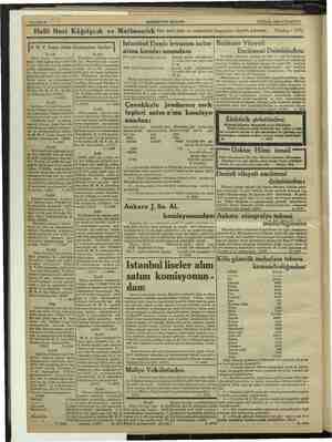    “SAYIFAs S7İ HAKİMİYETİ MİLLİYE 3 EYLÜL 1934 PTZARTESİ Halil Naci Kâğıtçılık ve Matbaacılık Her nevi plân ve resimlerin li