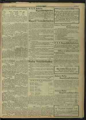  Mey 13 EYLUL 1934 PERŞEMBE HAKİMİYETİ M Cİ SAYIFA 7 | AM V Satın A'ma Komisyonu ilanları | P.T.T. Ankar Mr ARAYINIZ Ginsi...