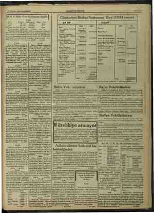  iz EYLÜL 1934 PAZARTESİ M. V. Sahn A'ma Komisyonu ilanları | İLAN İhale tarihi o Günü 23.9.5934 23.9.934 Cinsi Miktarı m...