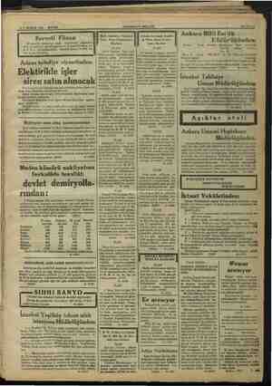    3 1. TEŞRİN 1934 ORŞEMB AAKİMİYETİ MİLLİYE . .. - erveti Fünun 43 r durm neşir vaziyfesi olan bi hah da gazetenin Ankara lr