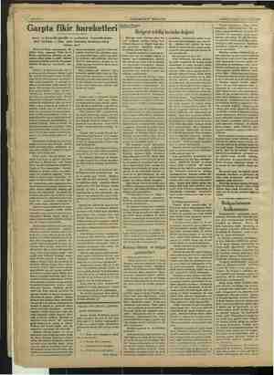    SAYIFA 6 Garpta fikir hareketleri HAKİMİYETİ MİLLİYE Balkan Postası Belgrat tebliğ lerinin değeri 1 İKİNCİ TEŞRİN 1934 PE