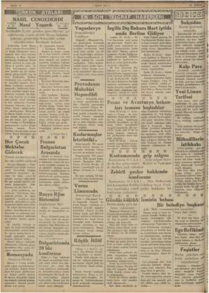    NASIL CEN CENGEDERDİ YAN Nasıl Ya; şardı m ef ya ERER Salâheddin Ey “Eyübi gü iy b güne ikm ge- nişletiyor du. Casus...