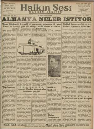 Halkın Sesi Gazetesi 28 Mart 1935 kapağı