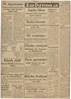  30 Ağustostan 5 Eylüle kadar değerli hatip- lerimizin ateşli sözlerini i dinleyeceğiz İzmir Hava Kurumundan | önemli...