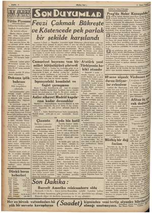    Tütün Piyasası amm İnhisarlar mübayaata başladı Amerikalılar da iştirâk ediyor Dü ünden itibaren şehrimiz- tütün...