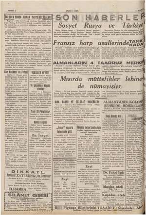  ve SAHIFE 2 (Halkın sesi) 13 HA? SÖĞLEDEN SONRA ALINAN BADTUNALAŞALARI "Bağ ak — Dün burada iğ söndürme e yapıl- mıştır....