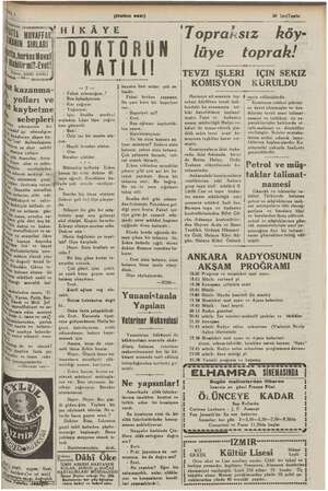  (Halkın sesi) 22 TuciTaştin ME mmm a imi MUVAFFAK, NIN SIRLARI | kl herkes Muvafi abii mi? 9.Evet!i Yakan: SIRRI SANLI —— Bi.