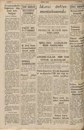    SAHIFE 4 — (Halkın Sesi) Ayasarandaile| #5”. pa Sefi T sayende ile (sean meni Jdarei OÖrfiye (fism mit ii mesi bek-...