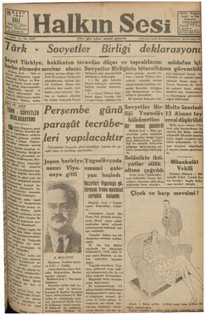    ı m ZEZE an (Her gün çıkar siyasi gazete) Türk - Sovyetler hükümeti atide hususatıTürk | haberler VE E AÇIK 4 TÜRK...
