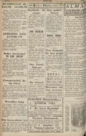    ; ; ir 4 4 3 i Pp n k ğ b Gi Yi i : > p ie i ISTANBULDAN ÇI- KACAK OLANLAR Istanbul — emeli adi dei Istanbuldan ; çıkıp...