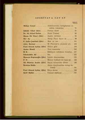      EDEBİYAT ve SAN'AT Sahife | Mithat Cemal ........ Abdülhamidin kütüphanesi ve zabıta romanları ...... 79 Şüküfe Nihal