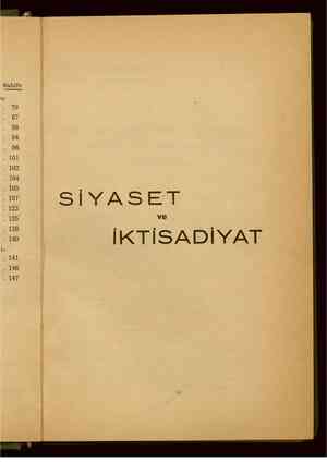  Sahife re 79 87 88 g4 96 . 101 . 102 . 104 105 . 107 . 125 . 185 . 186 . 140 . İdi . 146 . 147 SIYASET İKTİSADİYAT  ...