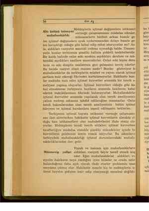    56 Her Ay Mekteplerin içtimai değişmelere istikamet! but e tatmıyan vermeğe çalışmamasını müdafaa edenler,! | göre...